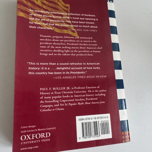 Presidential Anecdotes by Paul F. Boller Jr. | Political Humor Book - Picture 5 of 5